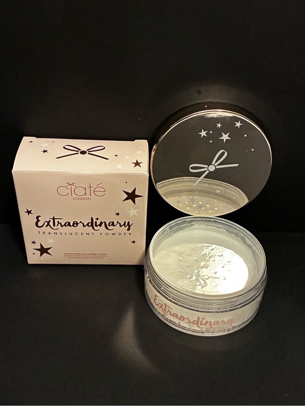 Ciate London Extraordinary Translucent Loose Setting Powder Full Size NIB SEALED